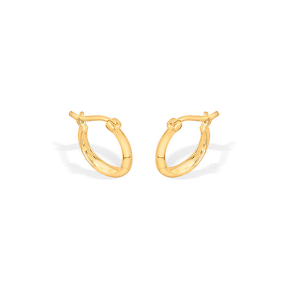 Aura Charm Gold Hoops & Huggies Earrings for Women
