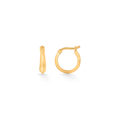 Aura Charm Gold Hoops & Huggies Earrings for Women