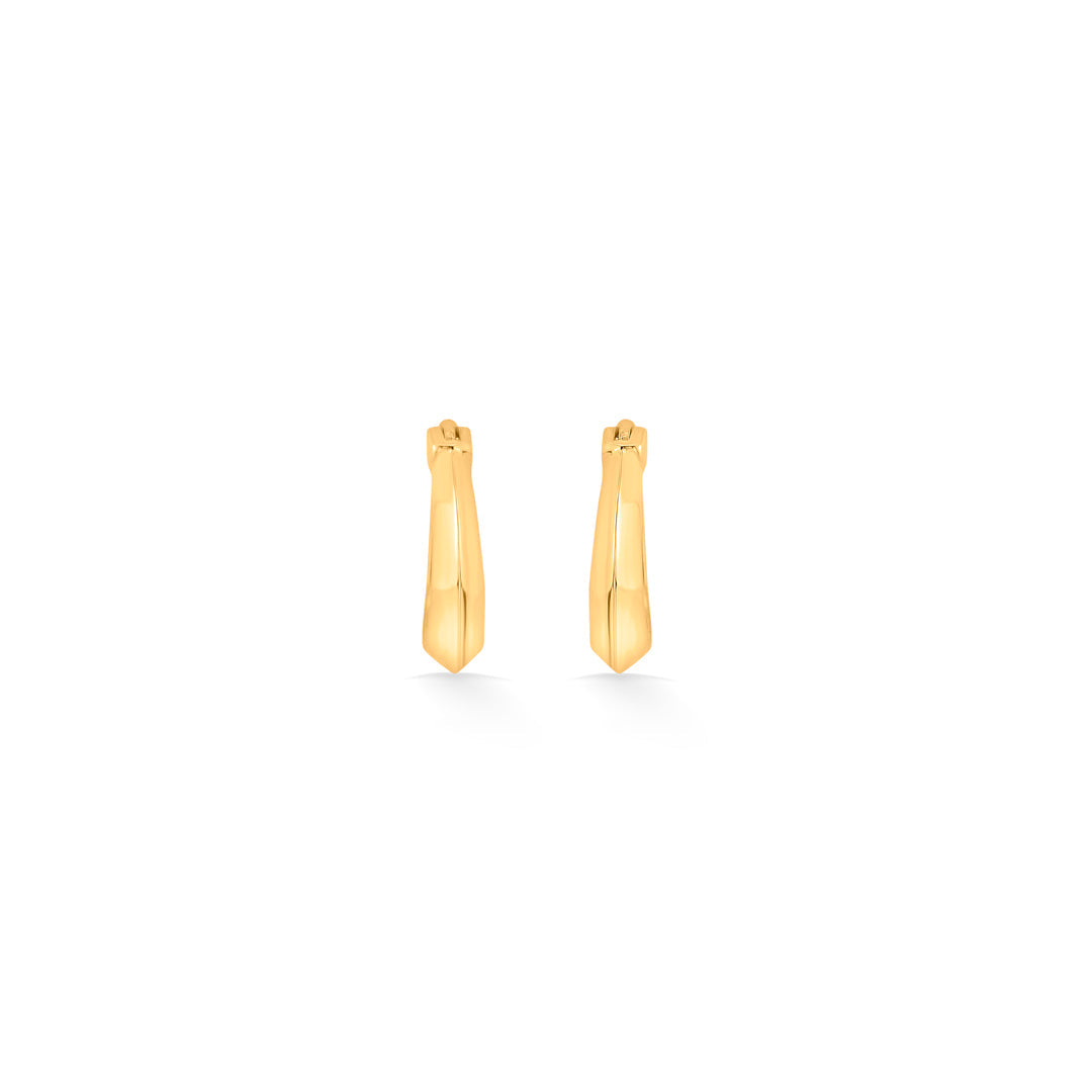 Aura Charm Gold Hoops & Huggies Earrings for Women