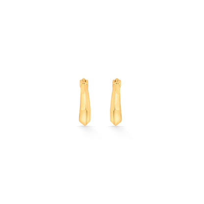 Aura Charm Gold Hoops & Huggies Earrings for Women