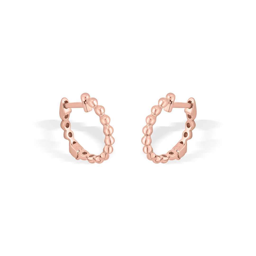 Texture Shine Gold Hoops & Huggies Earrings for Women