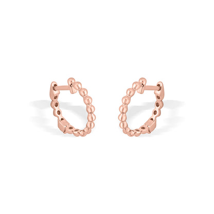 Texture Shine Gold Hoops & Huggies Earrings for Women