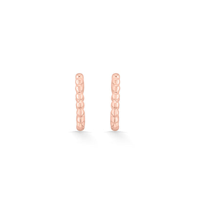 Texture Shine Gold Hoops & Huggies Earrings for Women