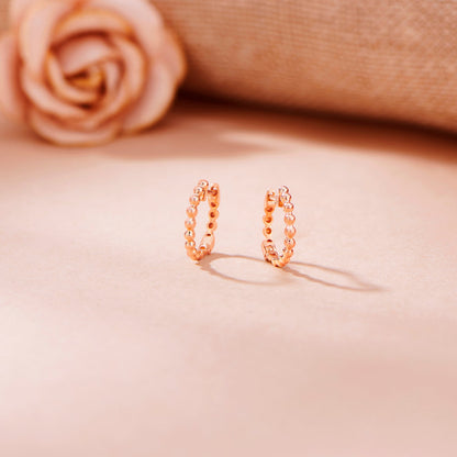 Texture Shine Gold Hoops & Huggies Earrings for Women