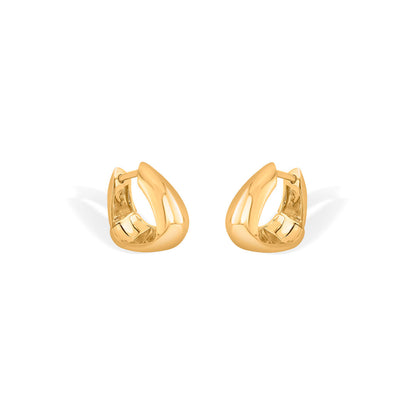 Halo Loop Gold Hoops & Huggies Earrings for Women
