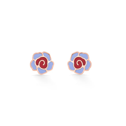 Little Blossom Gold Kids Stud Earrings
