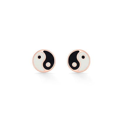 Harmony Symbol Gold Kids Stud Earrings