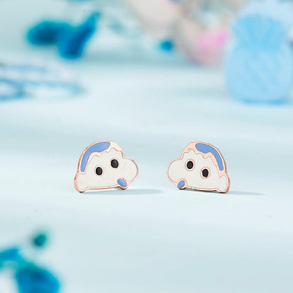 Little Rascal Gold Kids Stud Earrings