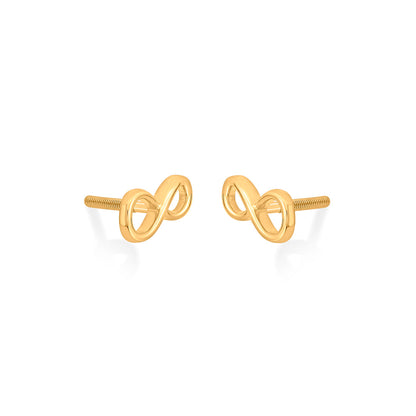 Endless Gold Gold Stud Earrings for Women