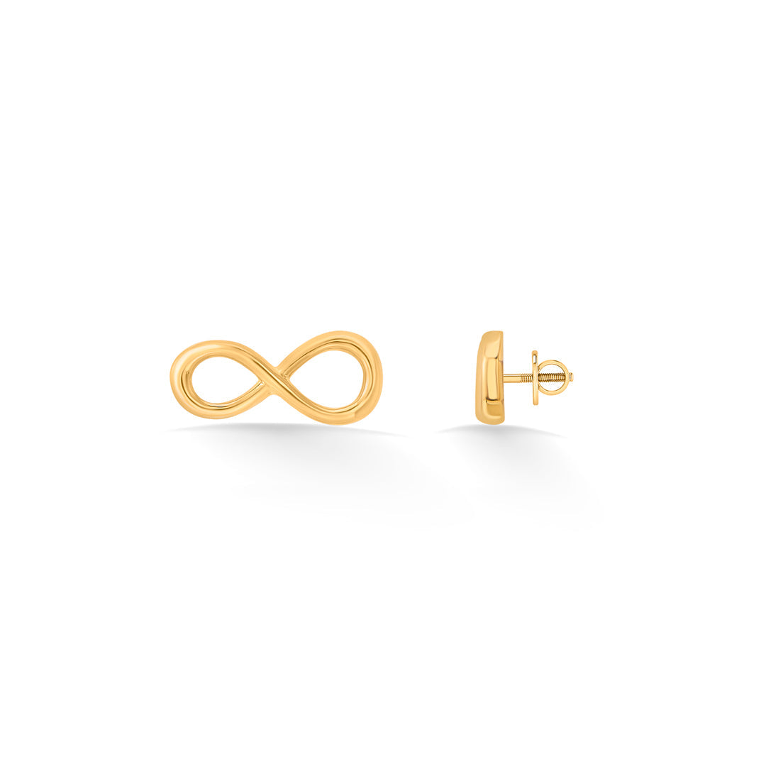 Endless Gold Gold Stud Earrings for Women