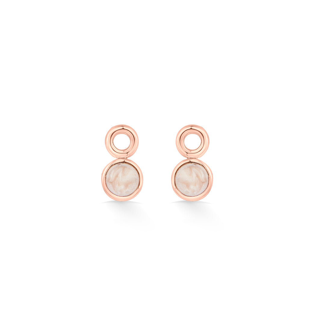 Sunbeam Duo Gold Stud Earrings for Women