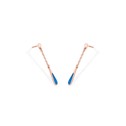 Celeste Cascade Gold Drops & Danglers Earrings for Women