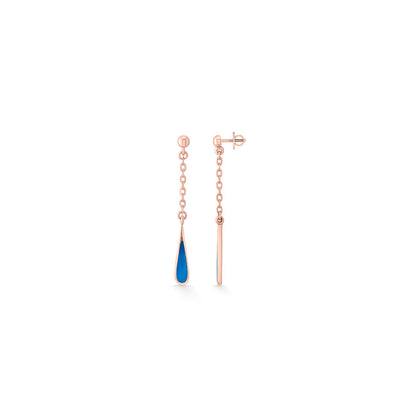 Celeste Cascade Gold Drops & Danglers Earrings for Women