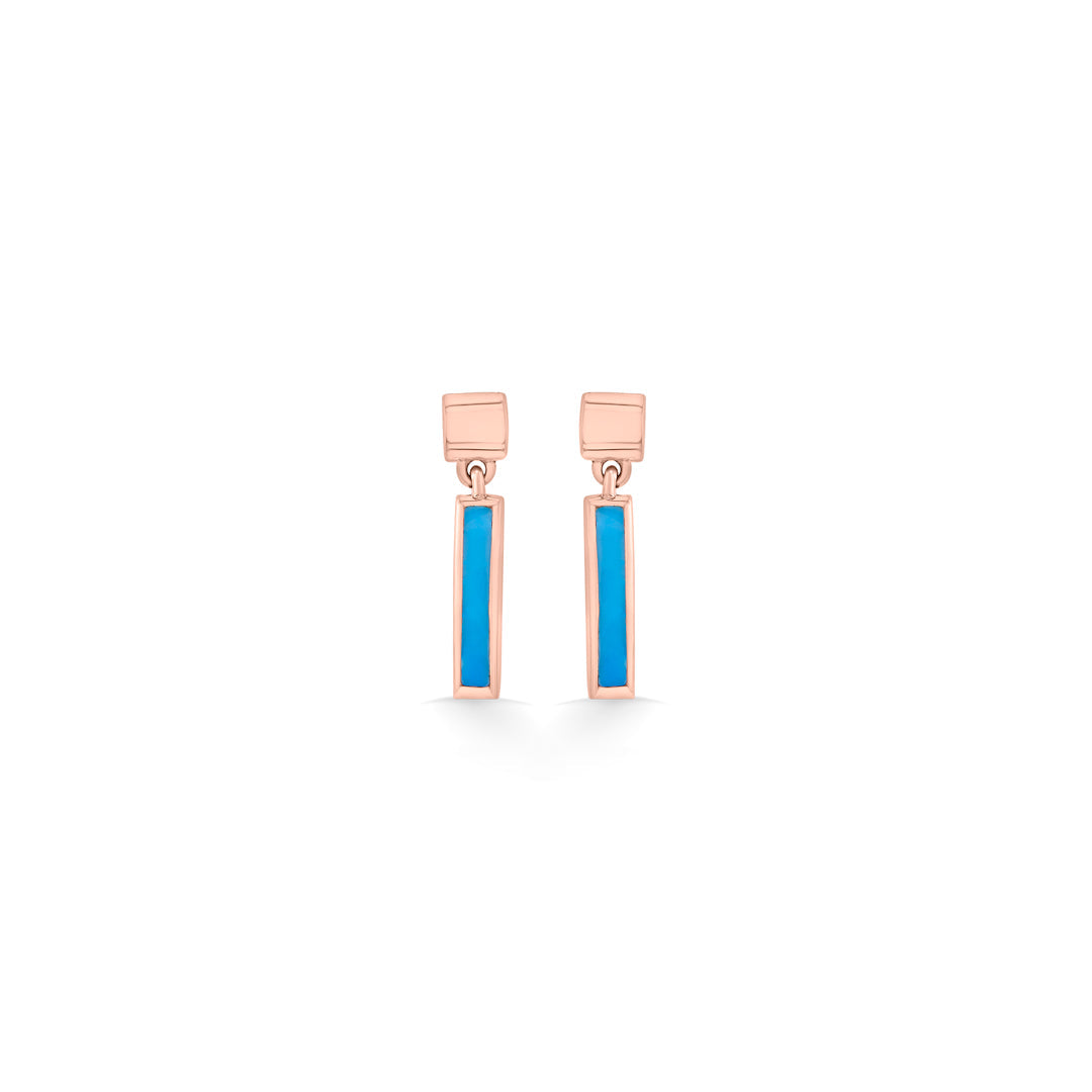 Sapphire Trail Gold Drops & Danglers Earrings for Women