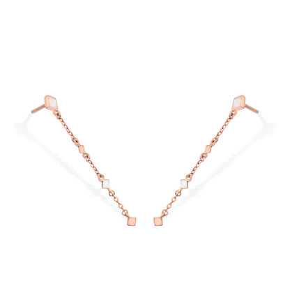 Pastel Geometry Gold Drops & Danglers Earrings for Women