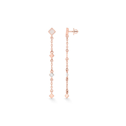 Pastel Geometry Gold Drops & Danglers Earrings for Women