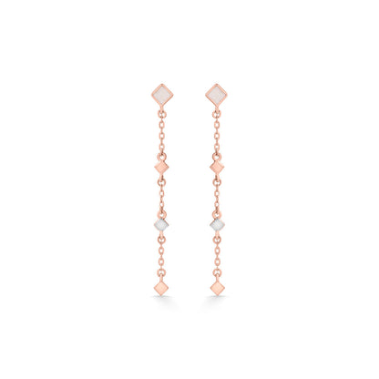 Pastel Geometry Gold Drops & Danglers Earrings for Women
