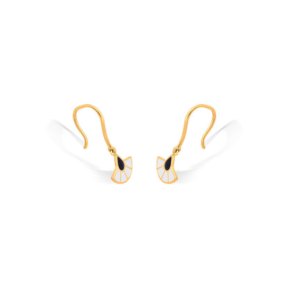 Kyoto Bloom Gold Drops & Danglers Earrings for Women