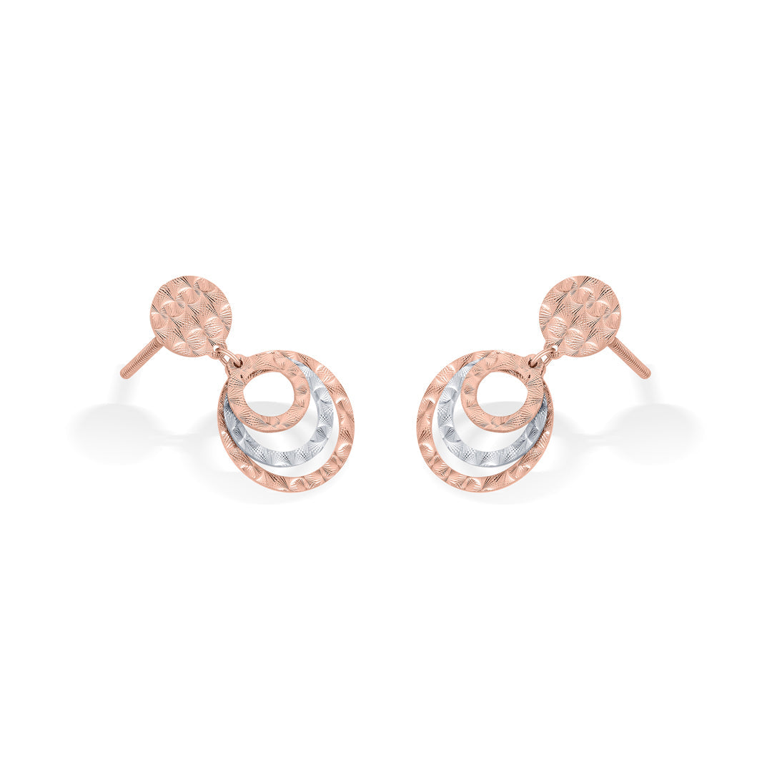 Orb Muse Gold Drops & Danglers Earrings for Women