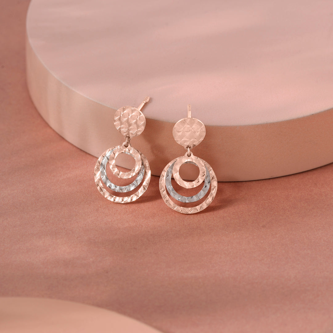Orb Muse Gold Drops & Danglers Earrings for Women