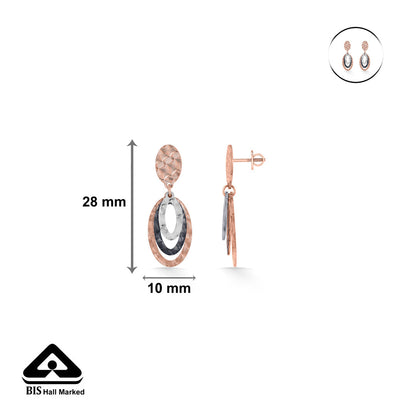 Stellar Glow Gold Drops & Danglers Earrings for Women