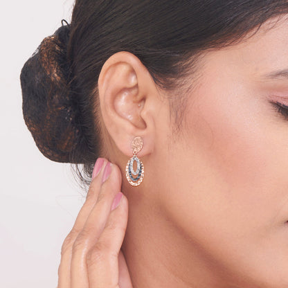 Stellar Glow Gold Drops & Danglers Earrings for Women