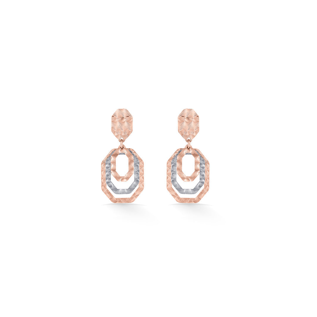 Dew Glow Gold Drops & Danglers Earrings for Women