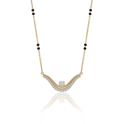 Regal Promise 9kt Diamond Mangalsutra