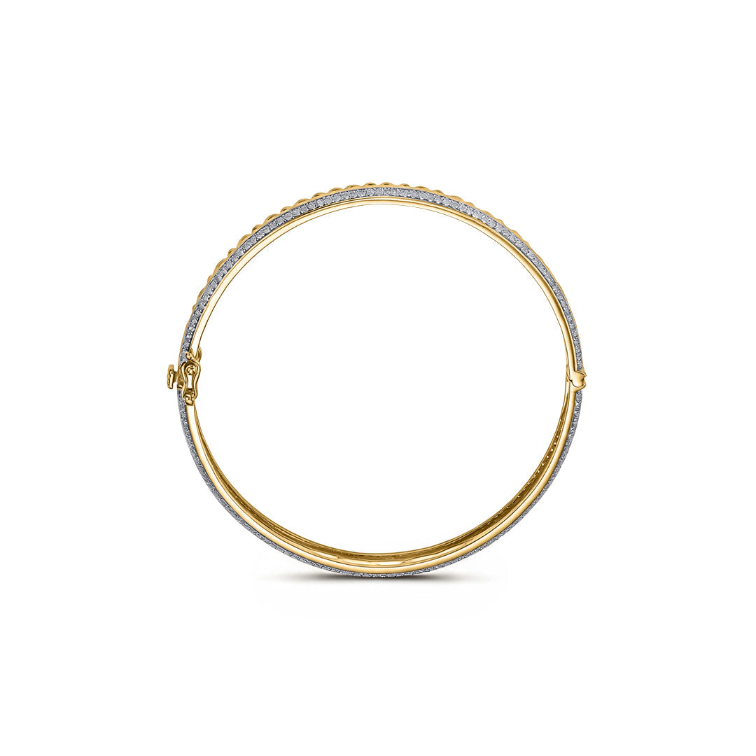 Regal Line Diamond & Gold Bangles for Women