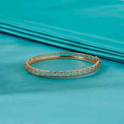 Regal Line Diamond & Gold Bangles for Women