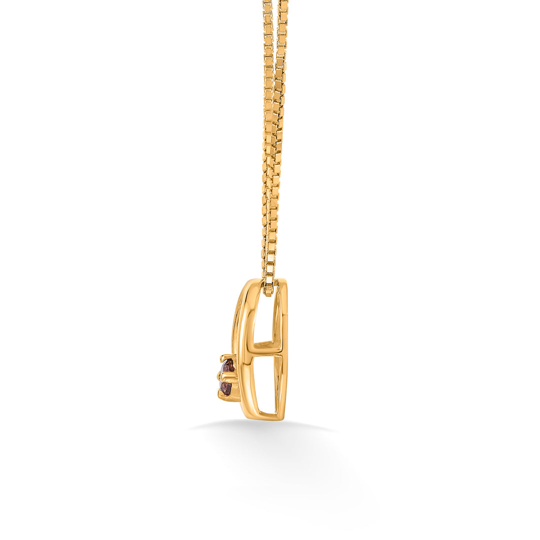 Midnight Halo Gold Modern Necklace for Women