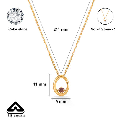 Midnight Halo Gold Modern Necklace for Women