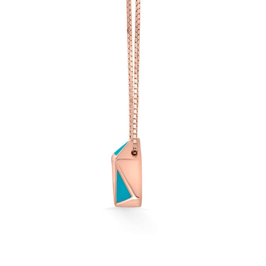 Hexa Chic Gold Necklace Set for Women