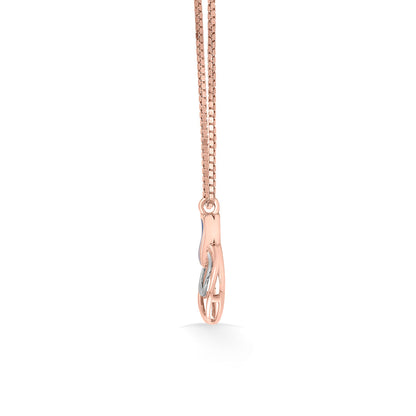 Halo Echo Gold Necklace Set for Women