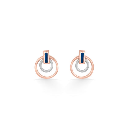 Halo Echo Gold Necklace Set for Women