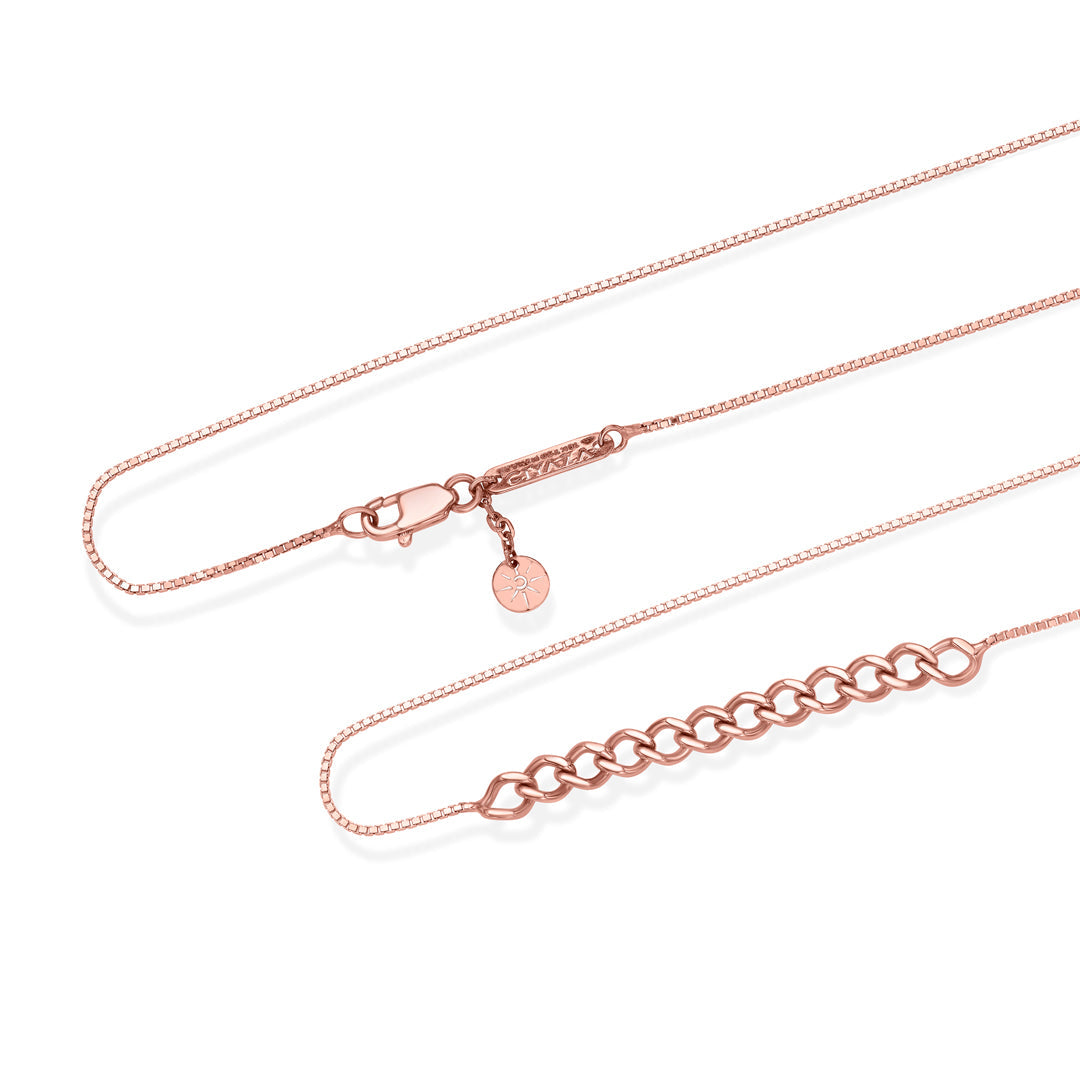 Signature Line Gold Modern Necklace for Women