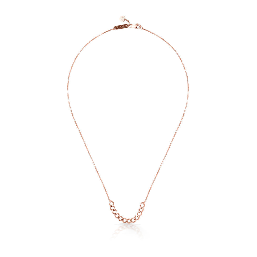 Signature Line Gold Modern Necklace for Women