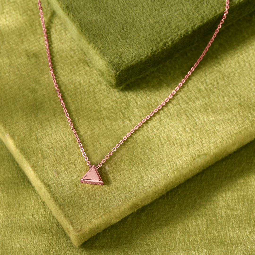 Geo Luxe Gold Modern Necklace for Women