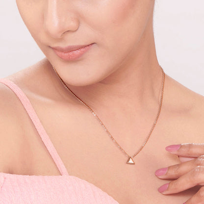 Geo Luxe Gold Modern Necklace for Women