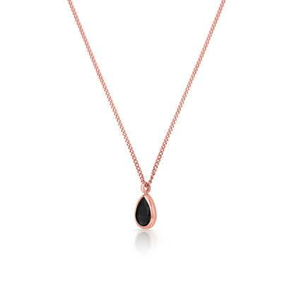 Midnight Gem Gold Modern Necklace for Women