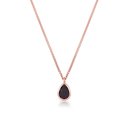 Midnight Gem Gold Modern Necklace for Women