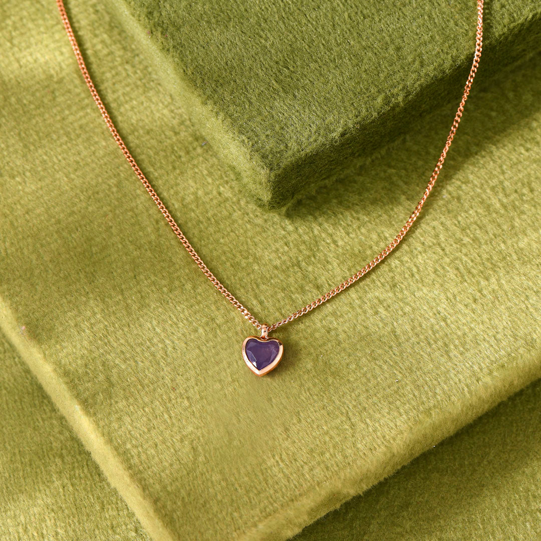 Heart Weave Gold Modern Necklace for Women