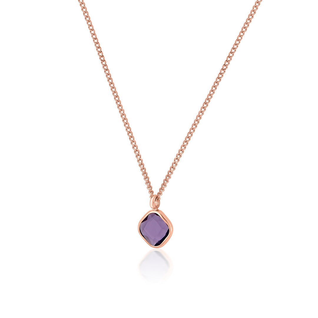Noir Stone Gold Modern Necklace for Women