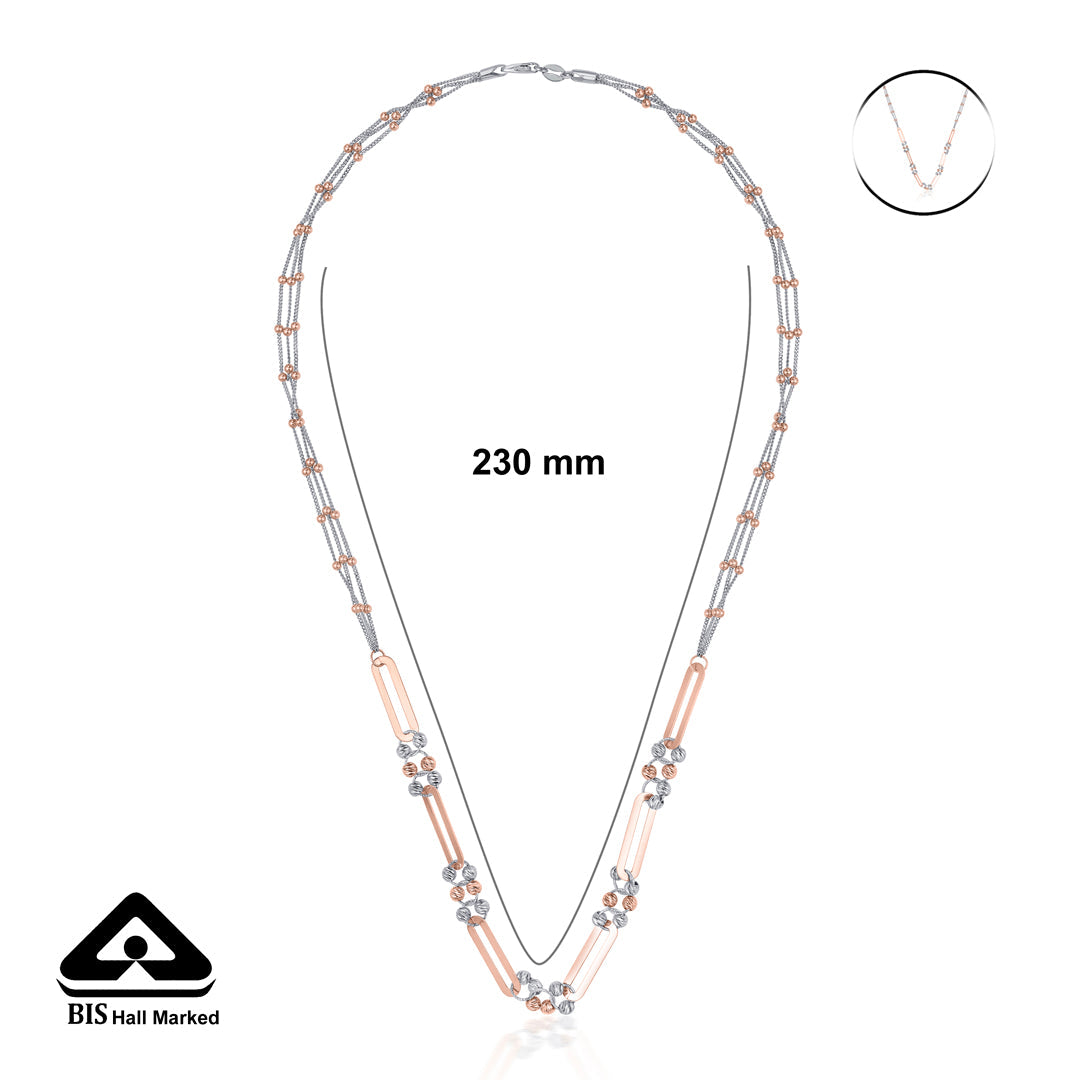 Urban Link Gold Fancy Chain for Women
