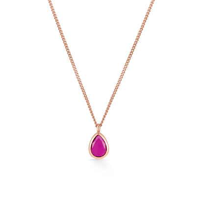 Rosé Flame Gold Modern Necklace for Women