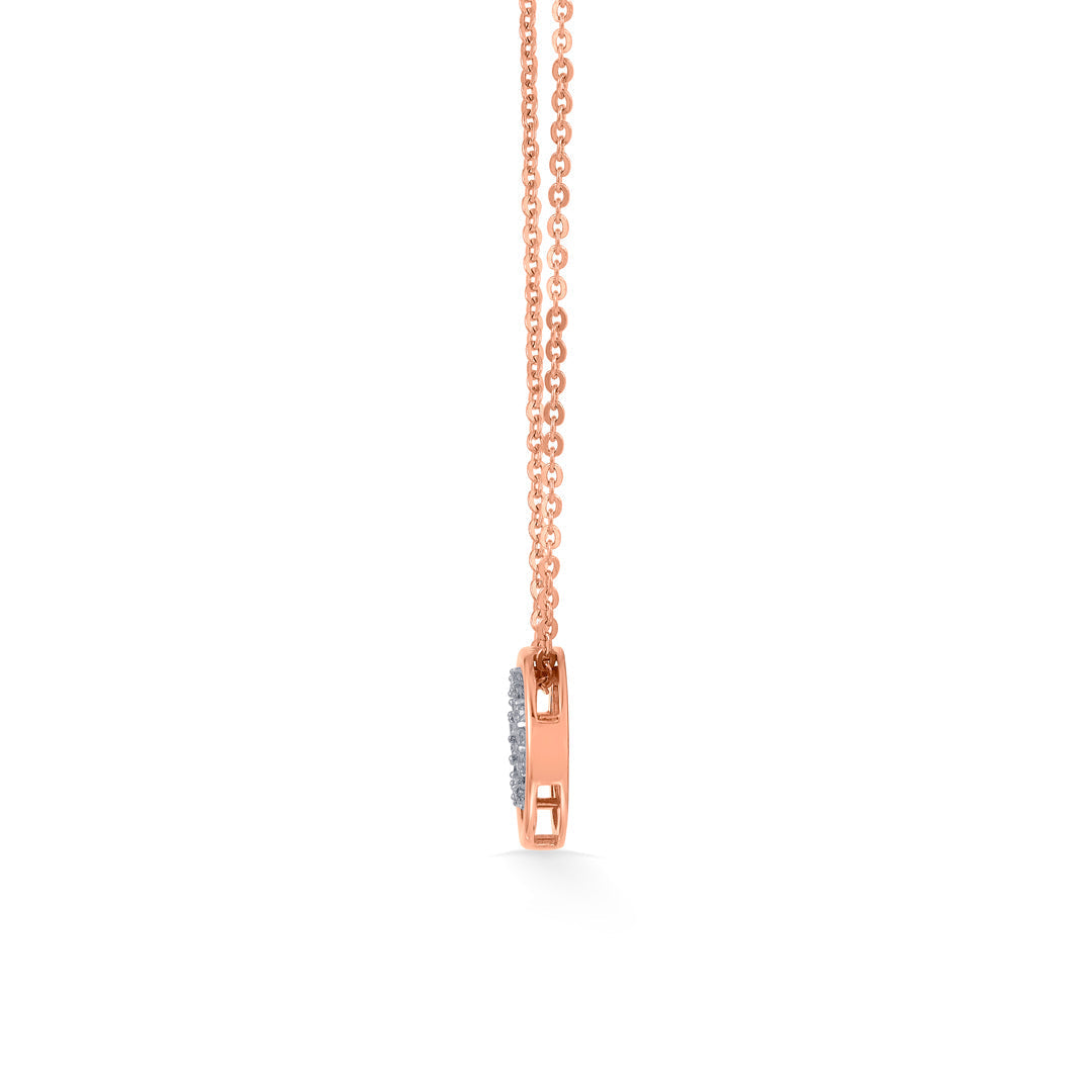 Glow Sphere Gold Modern Necklace for Women