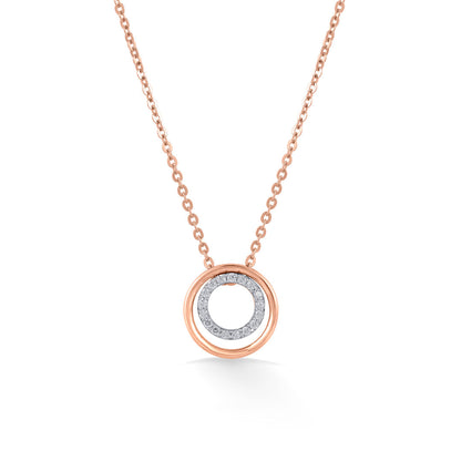 Glow Sphere Gold Modern Necklace for Women