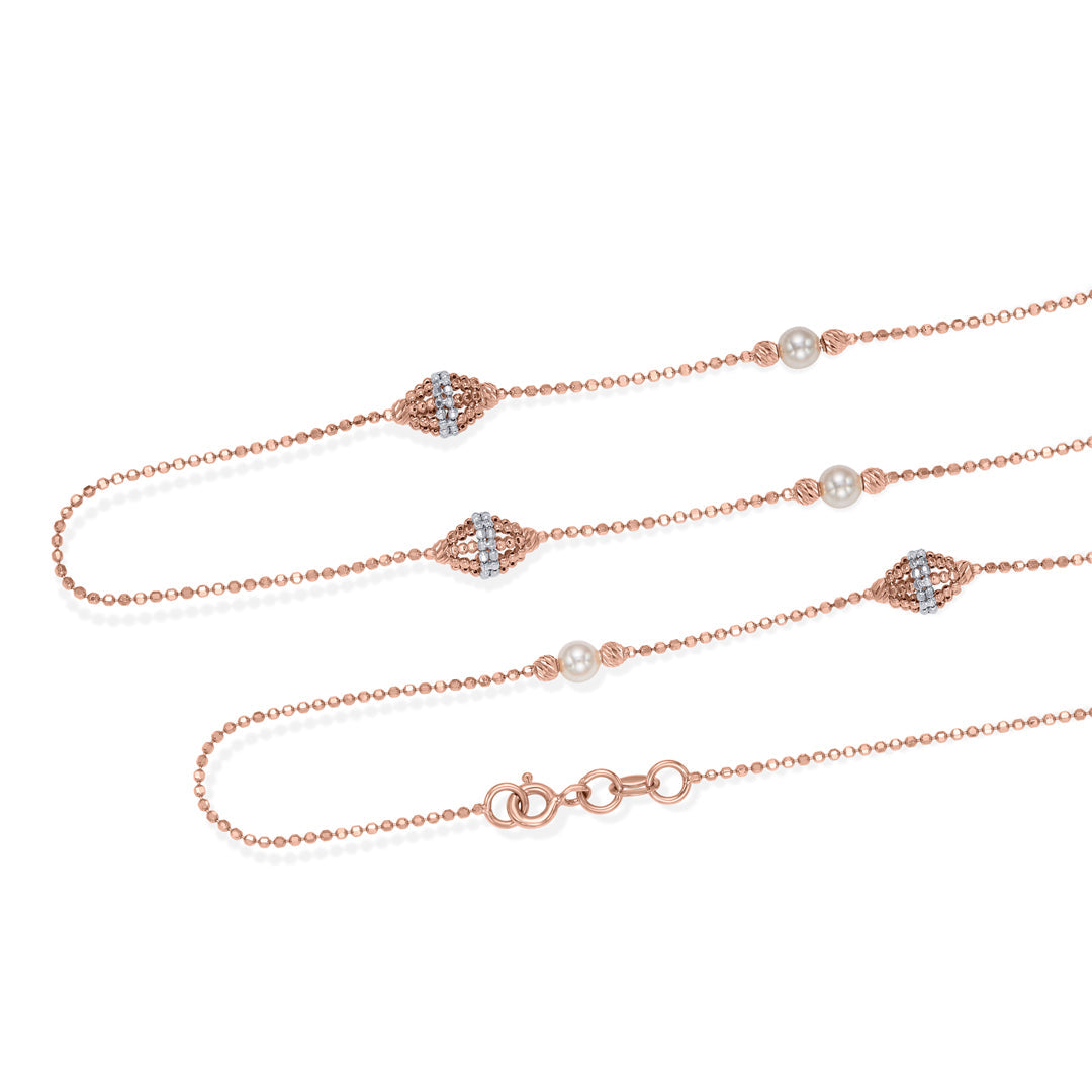 Dream Weave Gold Fancy Chain for Women