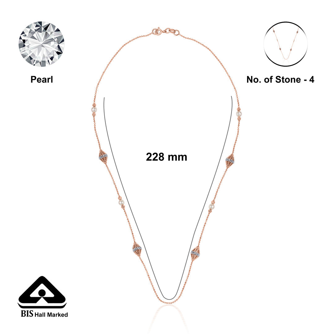 Dream Weave Gold Fancy Chain for Women