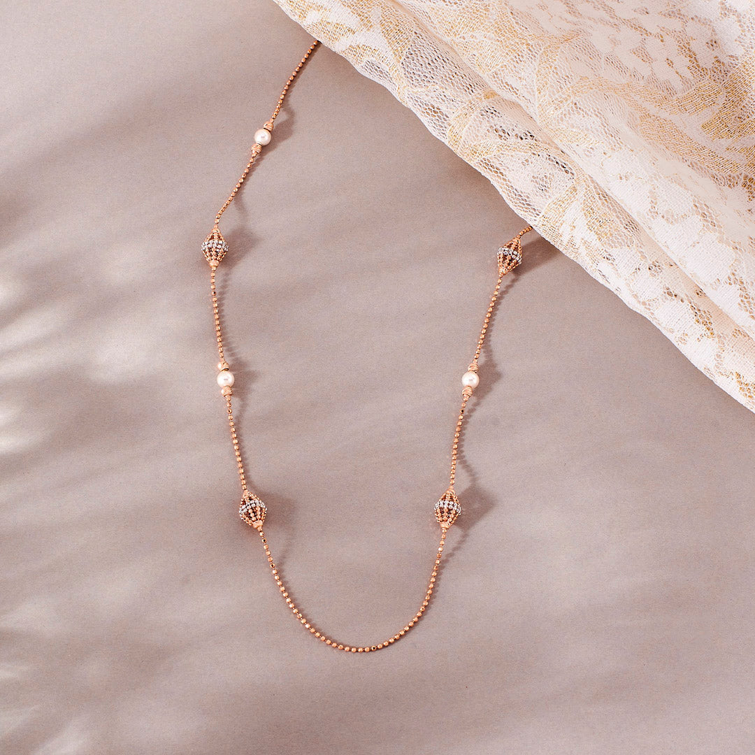 Dream Weave Gold Fancy Chain for Women